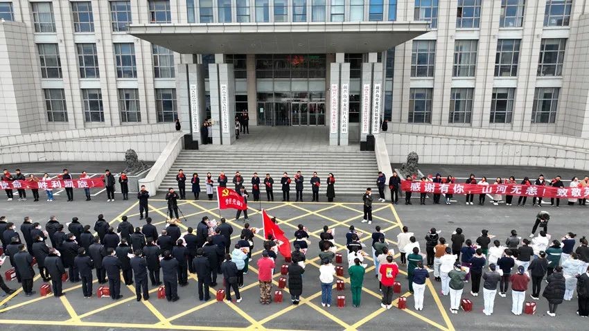 春暖花開，英雄歸來！葫蘆島市第二人民醫(yī)院支援綏中醫(yī)療隊凱旋而歸~(圖3)
